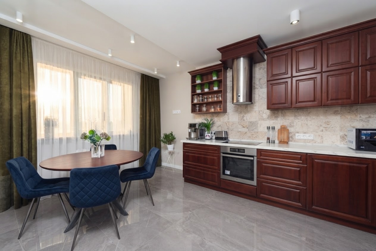 Classic wood kitchen